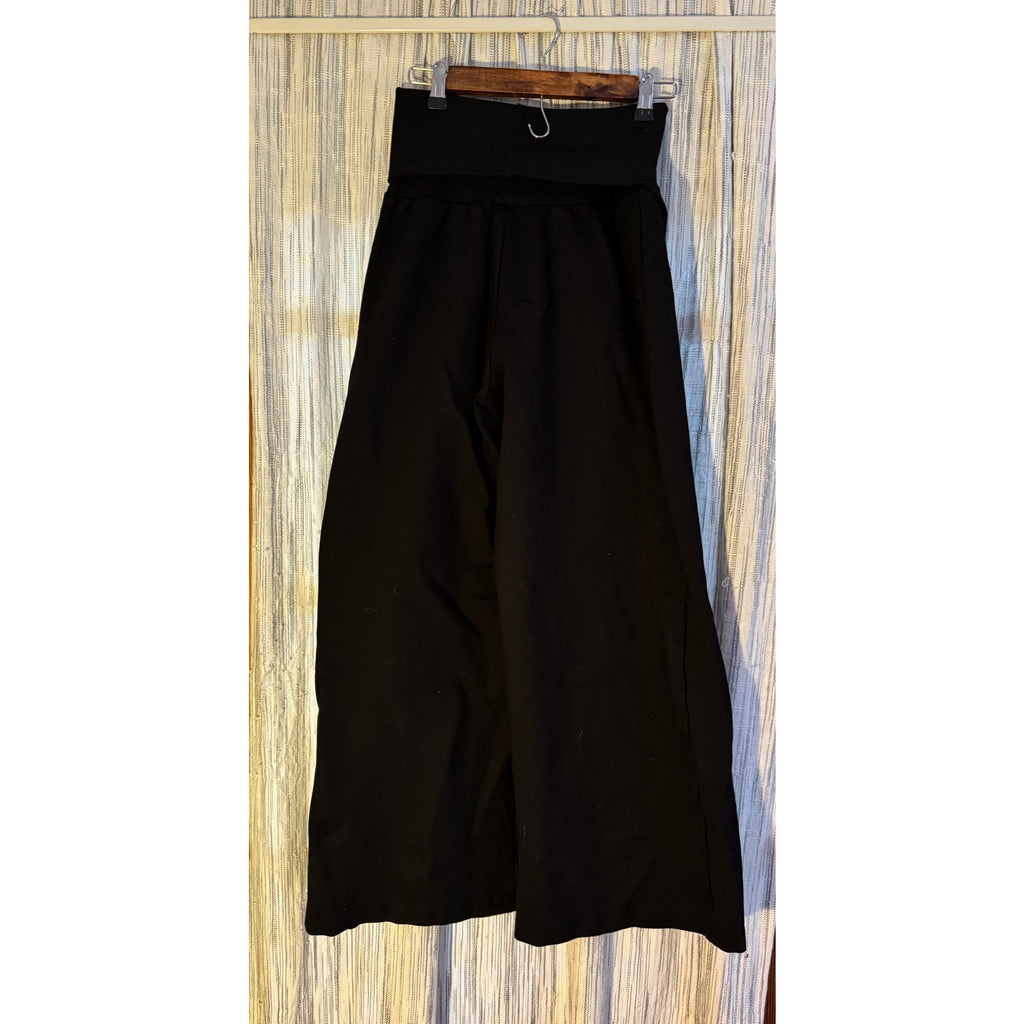 Julia Allert Women's Black Wide-Leg Pants